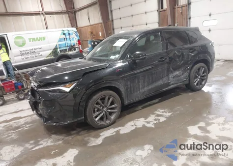 2025 Acura Adx A-Spec z USA, uszkodzony, nr VIN 3HDSA2H57SM702672